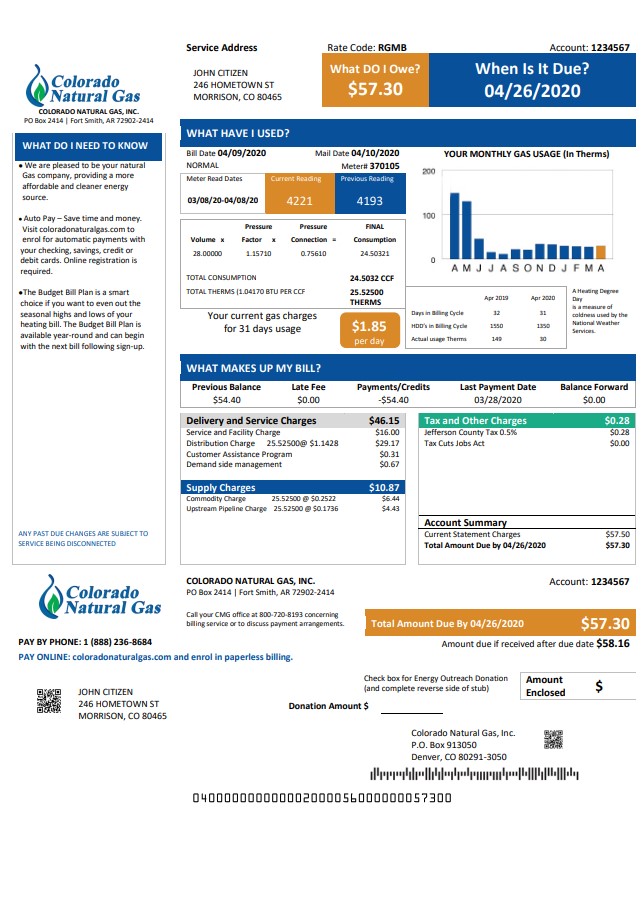  Minol USA business utility bill 